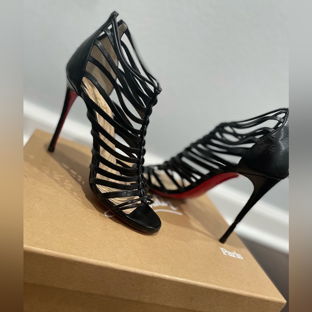 Christian Louboutin Milla 100 Size 37 - Picture 1 of 7